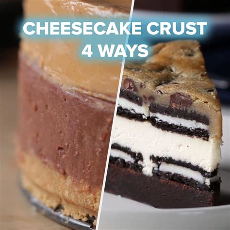 Cheesecake Crust 4 Ways | Recipes