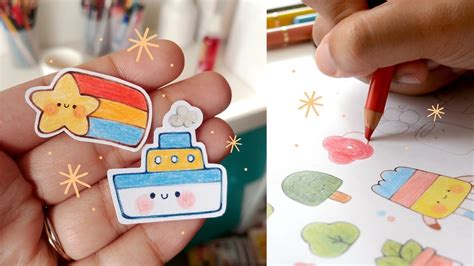 Aesthetic Cute Doodles Stickers - img-klutz