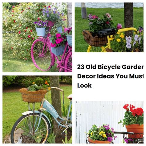 23 Old Bicycle Garden Decor Ideas You Must Look | SharonSable