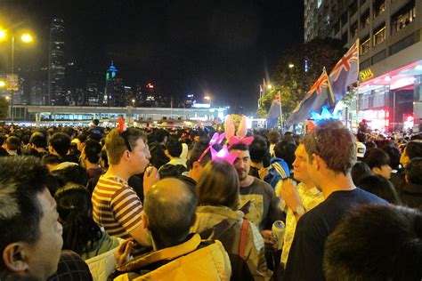 Hong Kong New Years Eve crowds | Big, well ordered and manag… | Flickr