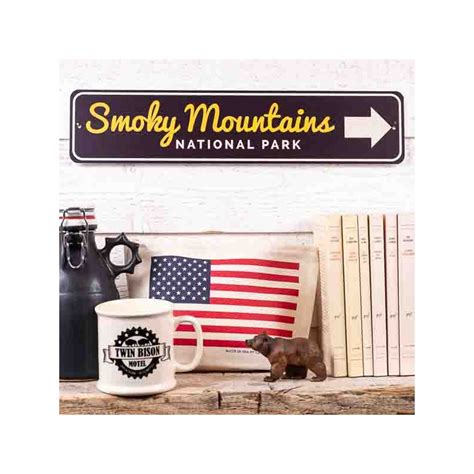 Smoky Mountains national park Metal Sign - made in USA