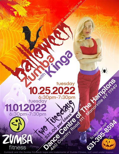 Hamptons Halloween Zumba 2022 Dance Fitness with Artist / Fitness Dancer KINGA - Southampton, NY ...