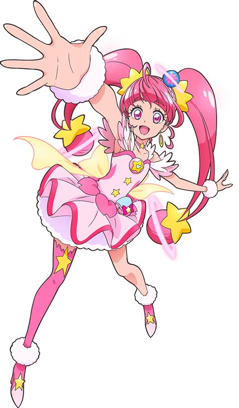 Cure Star (Star Twinkle PreCure Render] by FFPreCureSpain on DeviantArt