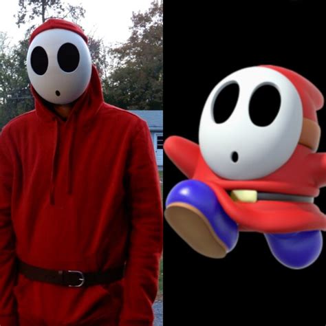 Shy Guy Mask // Nintendo Cosplay // 3D Printed Acessories // | Etsy