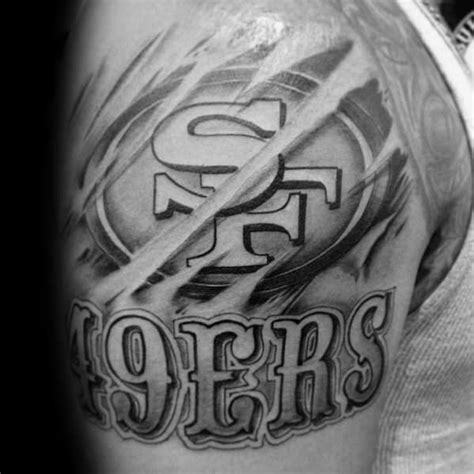 50 Awesome San Francisco 49ers Tattoos for Men | Tattoos for guys ...