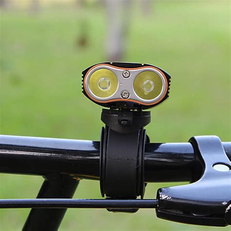 USB Rechargeable Bike Light 800LM Flashlight Bicycle Front Safety Lights LED+Mount Holder Cycle ...