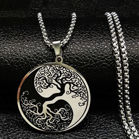 Pendentif Japonais Yin Yang Arbre | Au coeur du Japon