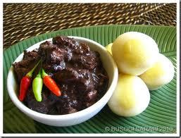 Pinoy Foods: Dinuguan with Puto