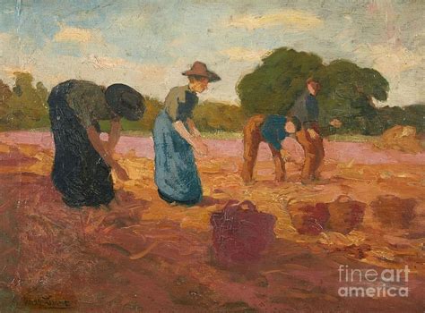 Peasants Working the Land Painting by MotionAge Designs - Fine Art America