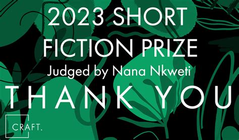 CRAFT Short Fiction Prize 2023 - CRAFT