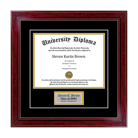 University Diploma Frames | Perfect Cases and Frames