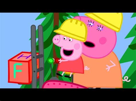 Peppa Pig Fun Time at the Digger World | Peppa Pig Official Channel