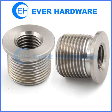 External Thread Nut Stainless Steel Pipe Fitting Lock Nuts Manufacturer