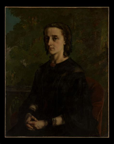 Gustave Courbet | Madame Frederic Breyer (Fanny Hélène Van Bruyssel ...