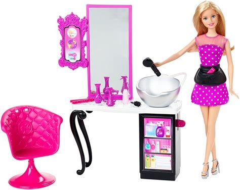 【楽天市場】Barbie バービー Malibu Ave Salon with Barbie バービー doll 人形 プレイセット おもちゃ 【並行輸入品】：MJ-MARKET