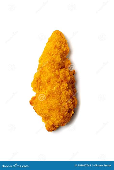 Breaded Chicken Fillet stock image. Image of nuggets - 258947043