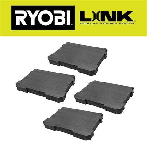 RYOBI LINK Tool Box Foam Insert (4-Pack) STM307-4 - The Home Depot