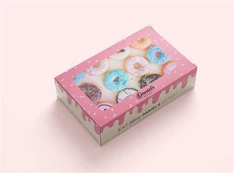 Daniels Donuts Box Design by Ileana Blanco on Dribbble