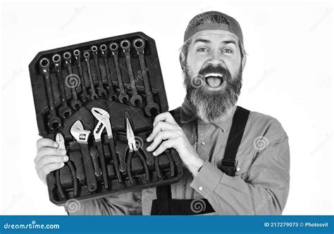 Really Good Tools. Toolbox Talk. Mechanic Tool Box. Man In Uniform ...