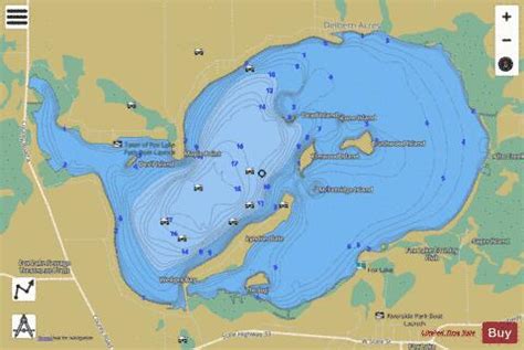 Fox Lake Fishing Map | Nautical Charts App