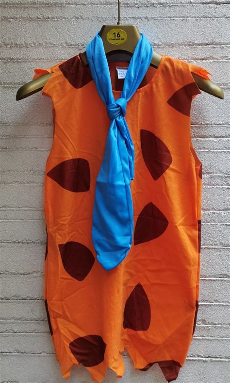 Fred Flintstones costume, Hobbies & Toys, Toys & Games on Carousell