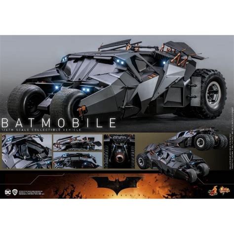 HOT TOYS MMS596 BATMAN BATMOBILE, Hobbies & Toys, Toys & Games on Carousell