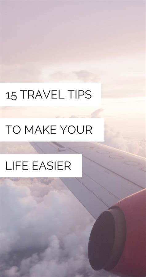 Travel Tips Plane - La Vie en Travel