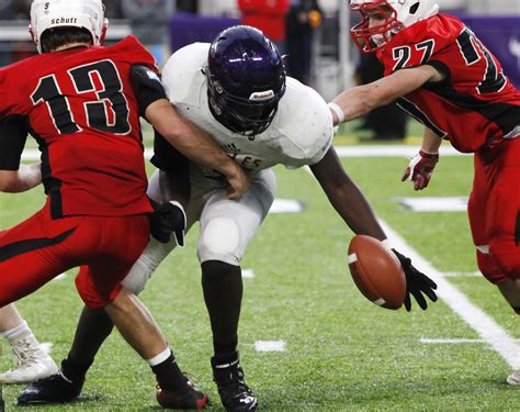 Photos: Lourdes, St. Croix Lutheran football Class AAA state ...