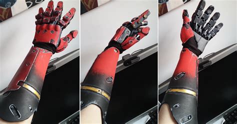 MGS V: The phantom pain Venom Snake's bionic arm by Blink005 on DeviantArt