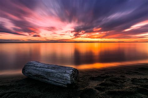 Free Images : nature, horizon, natural landscape, reflection, sunset, afterglow, cloud, water ...