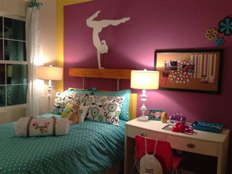 Gymnastics Decor - Bar Headboard & Silhouette | Gymnastics! | Pinterest | Just love, Little girl ...