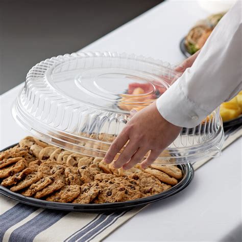 Visions Catering Trays with Lids - 16" (Bulk 25/Case)