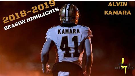 Alvin Kamara 2018-2019 Season Highlights | Elegant - YouTube