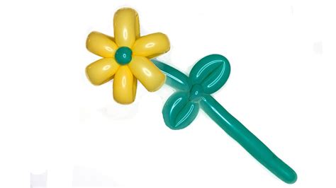 How To Make A Balloon Flower | Balloon Twisting Tutorial - YouTube