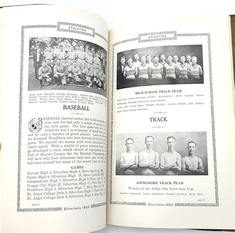 Silverton High School Oregon Yearbook 1923 Silvertonia ~ Marion County ...