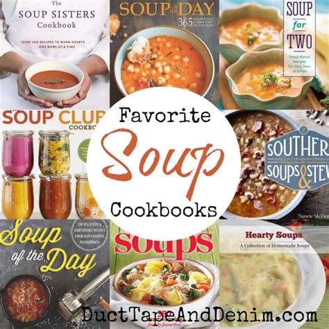 Favorite Soup Cookbooks