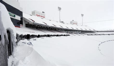 The Buffalo Bills Stadium Is Buried In 6 Feet Of Snow — And It Might Be Weeks Before They Can ...