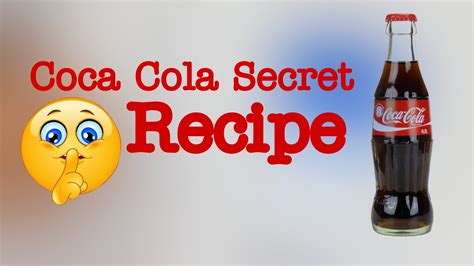 Coca Cola Original Recipe