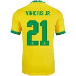 2020 Nike Vinicius Jr Brazil Home Jersey - SoccerPro