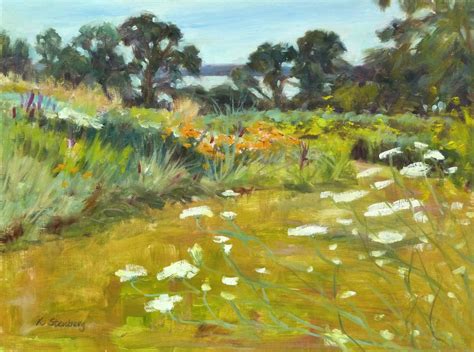 Wild Flower Meadow Painting at PaintingValley.com | Explore collection ...