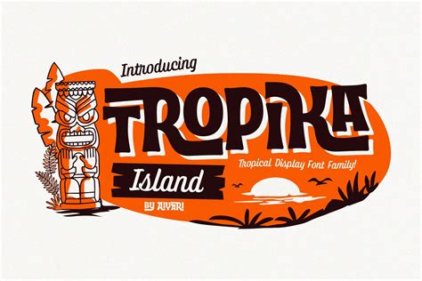 20+ Top Tiki Fonts for Tropical Tribal Designs (FREE & Pro)