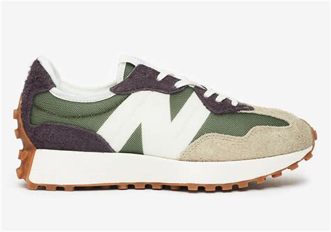 New Balance 327 Women's Oak Leaf Green WS327COB Release Date - SBD