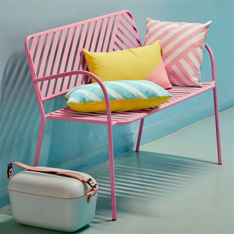 pink garden bench - Design for Me