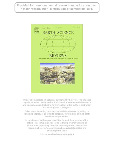 (PDF) The Neoproterozoic Oxygenation Event: Environmental perturbations ...