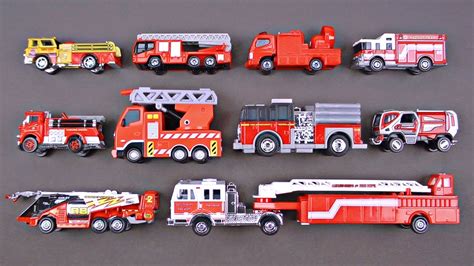 Best Learning Fire Trucks, Fire Engines for Kids - #1 Hot Wheels, Matchbox, Tomica トミカ Toy Cars ...