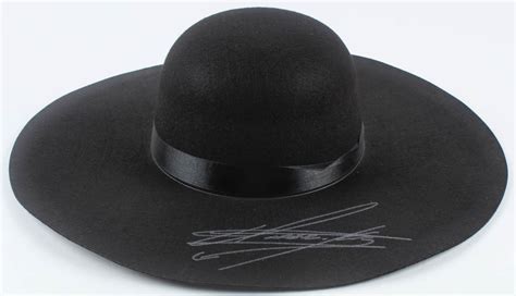 The Undertaker Signed Wide Brim Open Crown Hat (JSA COA) | Pristine Auction