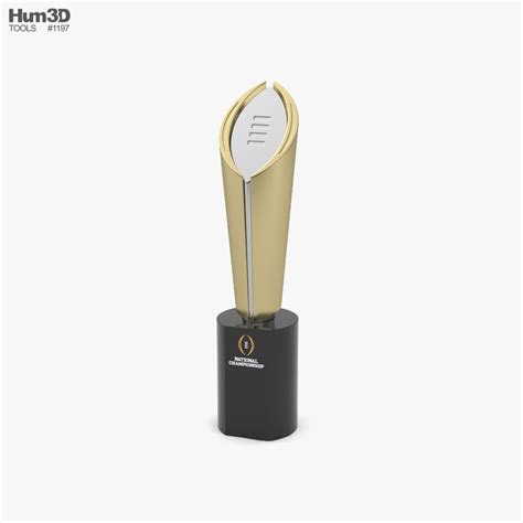 College Football Playoff National Championship Trophy 3D model ...