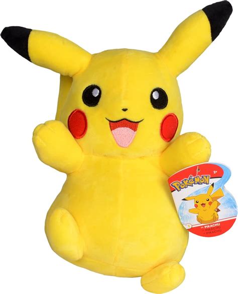 Pokemon Eevee and Pikachu, Plush Stuffed Animal Toys, 8-Inch, 2 Pack ...