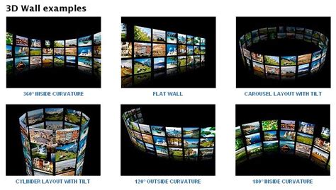 3D Interactive Video Wall Software | Video wall, Interactive, Wall