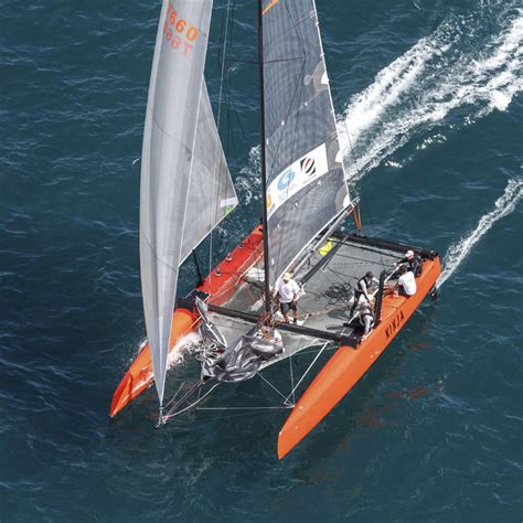 Racing Catamaran Sailboats